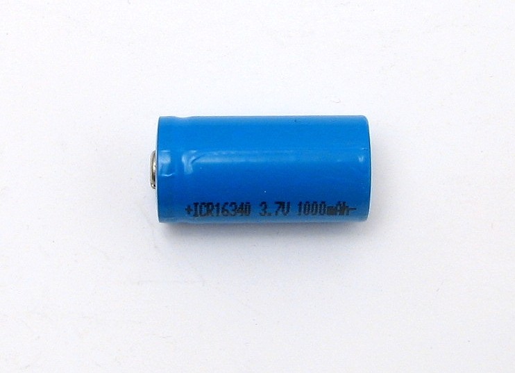 Se Genopladeligt batteri, 3.7V, 450mAh, 16340 hos Koz.dk