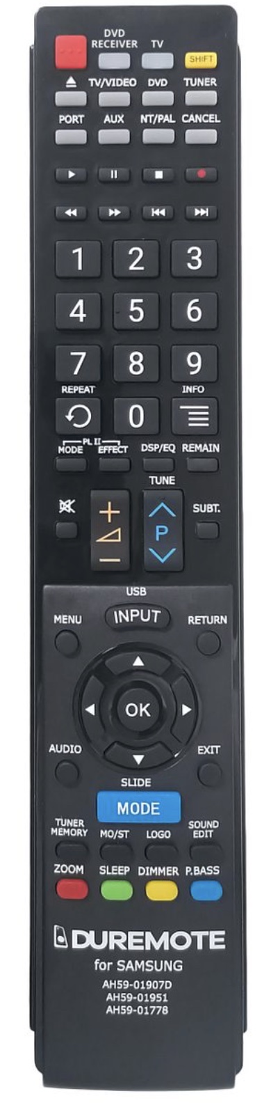 Fjernbetjening, erstatning for Samsung AH59-01907S