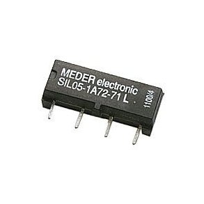 Reed rel, 5V, SIL05-1A72-71L, Meder Electronic
