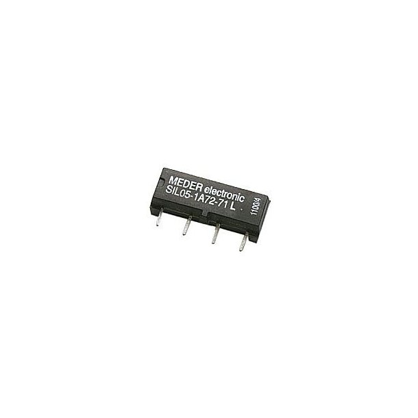 Reed rel, 5V, SIL05-1A72-71L, Meder Electronic