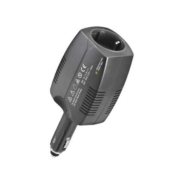 Transformer, Bil, 12VDC - 230VAC, 75W, MWDA75
