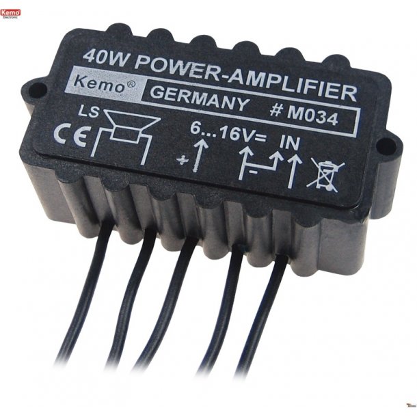 Universal forstrker modul 40W, Kemo M034