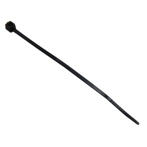 Strips, UV-bestandig, Sort,  250 x 2,5 mm, 100 stk