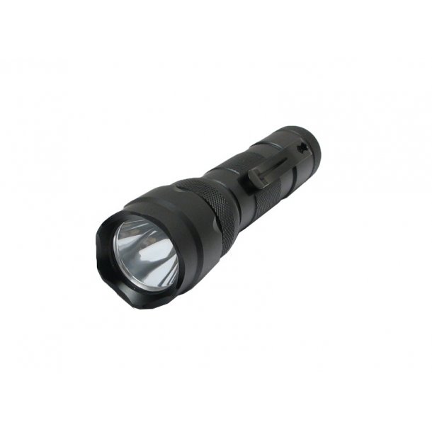 LED Lommelygte, 700LM, Sort ALU, XL502B