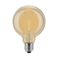 LED Pre, E27, 2W, Varmhvid, 125mm, Blulaxa