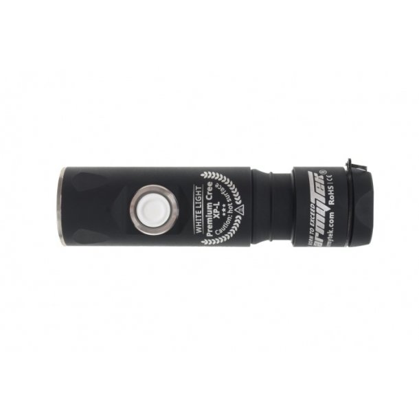 LED Lommelygte, Alu, 650LM, Armytek Prime C1 Pro Silver / XP-L