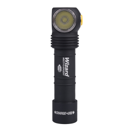 LED Lommelygte, Alu, 1250LM, Armytek Wizard USB