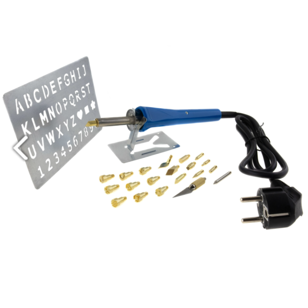 Pyrografi Brndest, Trmrkningsst, 25 dele.