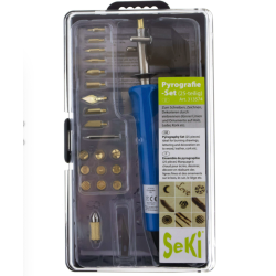 Pyrografi Brndest, Trmrkningsst, 25 dele.