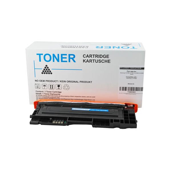 Printer Toner, Samsung, CLP310 CLX3175, Sort