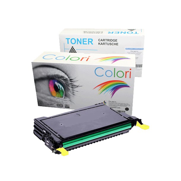 Printer Toner, Samsung, Clp620 Clx6220, Gul