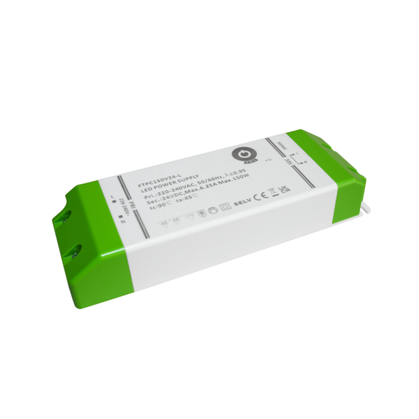 Strmforsyning, 24VDC, 6.25A, 150W, FTPC150V24-L
