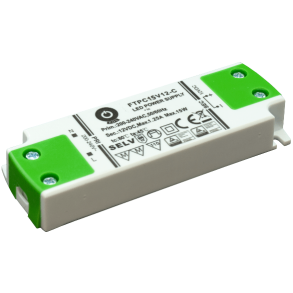 LED Strmforsyning, 12VDC, 15W, POS FTPC15V12-C