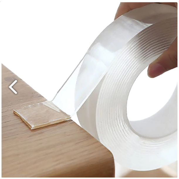 Tape, Dobbeltklbende, Nano-gel, 30mm, 3m