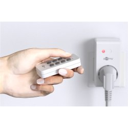 Starter kit, 3-in-1 Radiostyret stikkontaktst, Goobay 