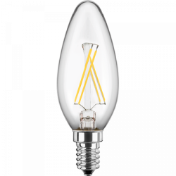 LED Pre, E14, 4W, Varmhvid, Blulaxa