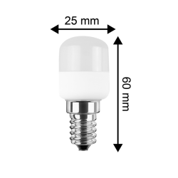 LED Kleskabspre, E14, 2.5W, 2700K