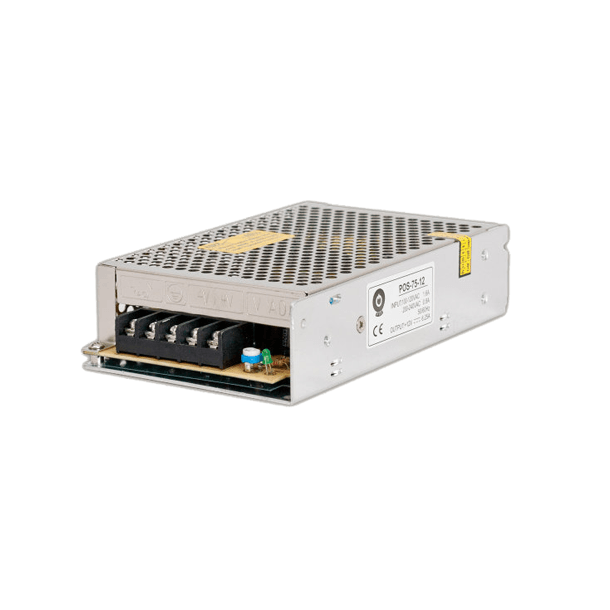 Strmforsyning Industriel, 12V, 6.25A, 75W, POS-75-12