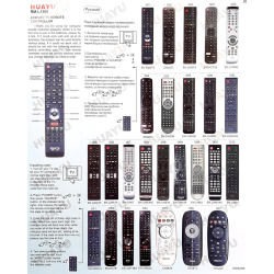 Fjernbetjening, Kopi for Hisense, Huayu RM-L1365