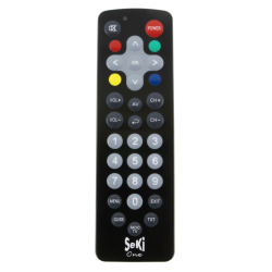 Fjernbetjening, Universal, Seki One, Sort