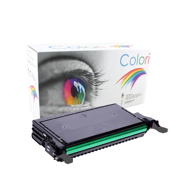 Printer Toner, Samsung, Clp620 Clx6220, Sort