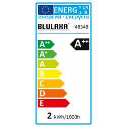 LED Pre,  E27, 2W, Varmhvid, ST64,  Blulaxa
