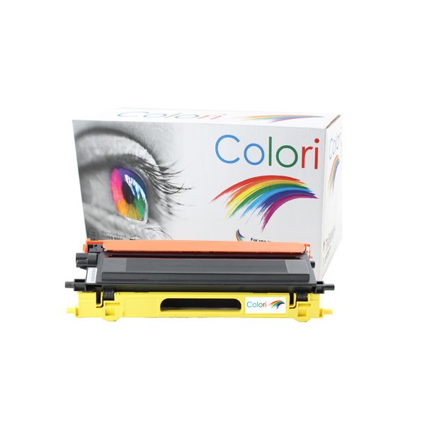 Printer Toner, Brother, TN135Y HL4040CN MFC9440CN Gul