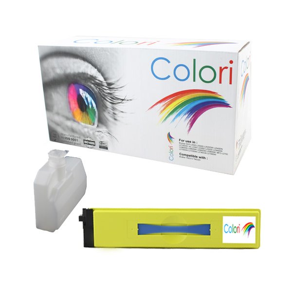 Printer Toner, Kyocera, TK550Y Fsc5200 Gul