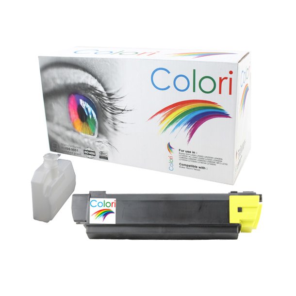 Printer Toner, Kyocera, TK590Y Fsc2016Mfp Gul