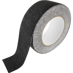 Tape, Skridsikker, Sort, 5CM x 10M 