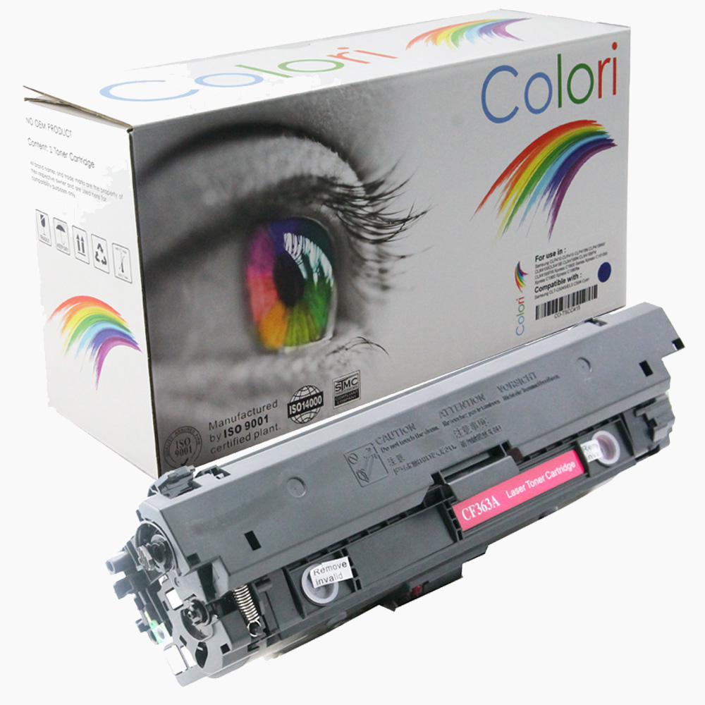 Printer Toner, HP, 508A CF363A 508X CF363X Magenta